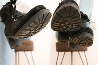 Schwarze Stiefeletten