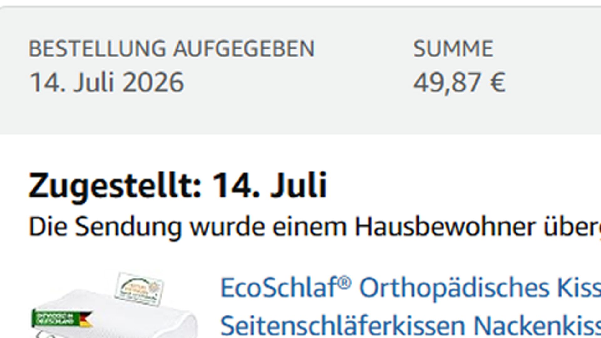 Gezahlt von infinityboy99: Kissen