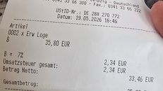 Gezahlt von Claudia und infinityboy99: Kino