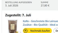 Gezahlt von infinityboy99: Leinsamen für mein Frühstück